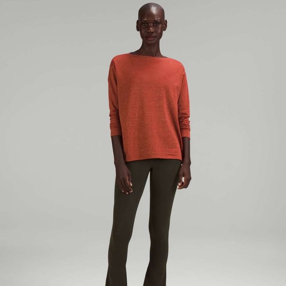 lululemon athletica Tops Lululemon Back In Action Long Sleeve Shirt